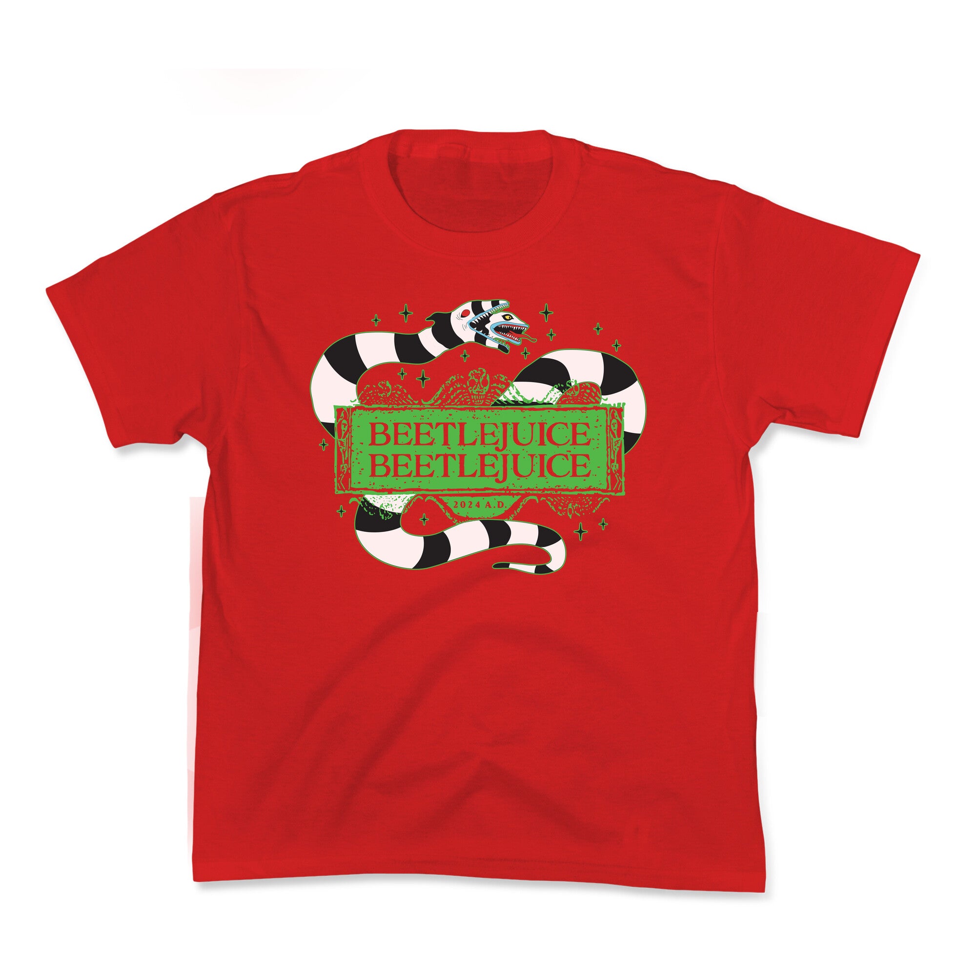 Beetlejuice Beetlejuice 2024 AD Kids Tee